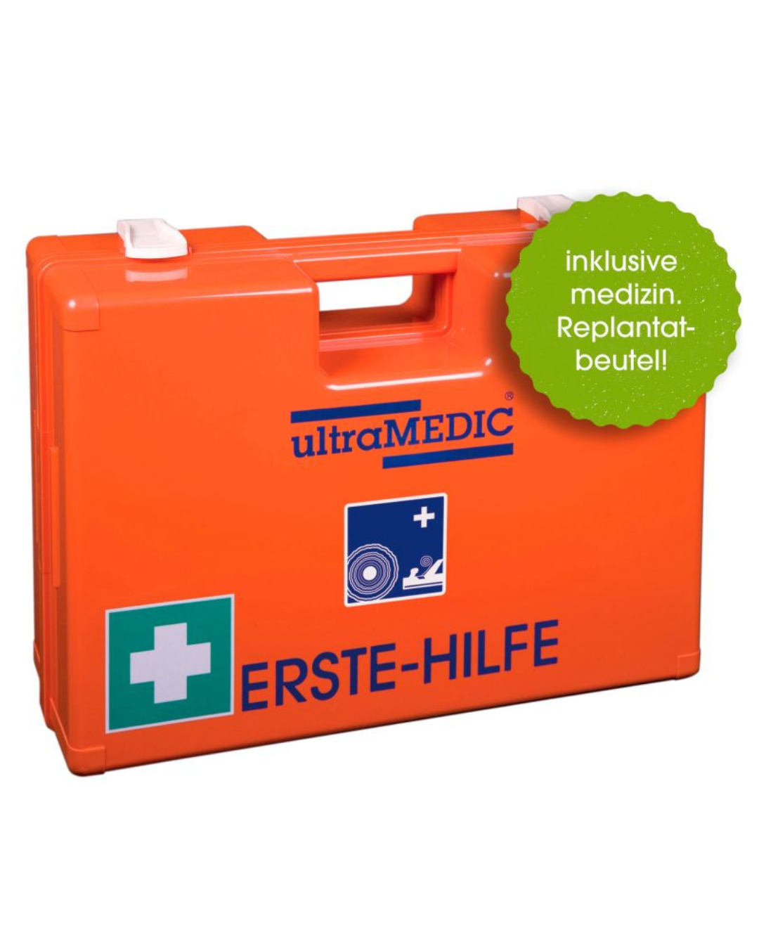 Erste-Hilfe-Koffer HOLZ mit Füllung nach DIN 13157