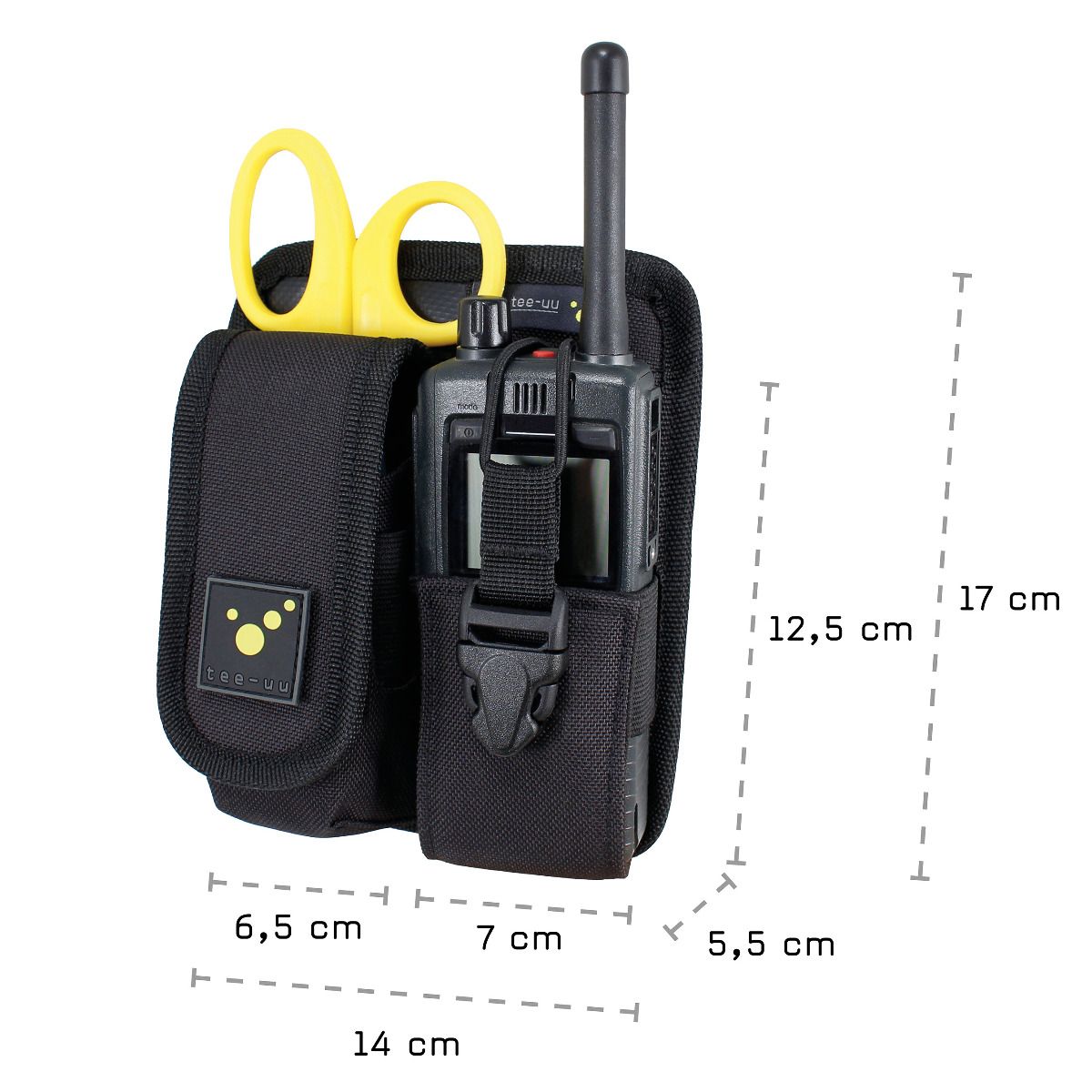 TEE-UU RADIO PLUS Digitalfunk-Holster