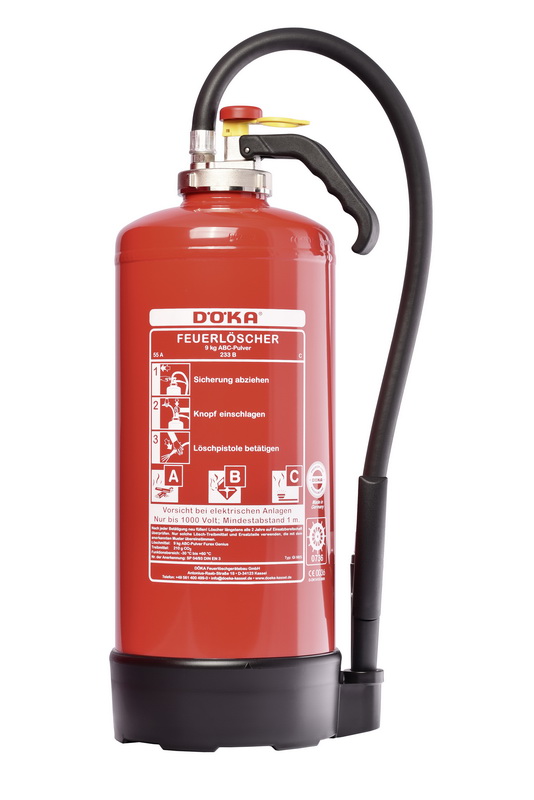 ABC-Pulverfeuerlöscher Aufladelöscher  DÖKA Gi 9 BS - 15 LE