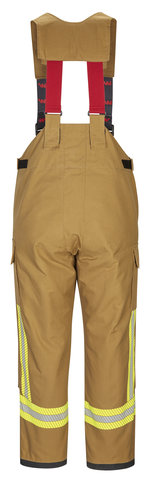 12-6053-back Einsatzhose X-Pro - EN 469:2020, Xr2/Xf2/Y2/Z2, sandfarben