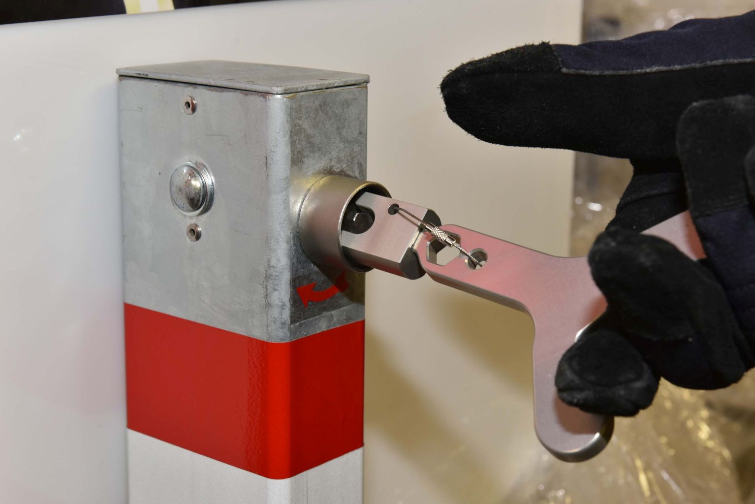 Mini-Kupplungsschlüssel 2.0 UNISEK® ABCD Verwendung