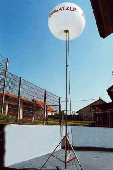 AIRSTAR Beleuchtungsballon CRYSTAL 160 Halogen WR 2400 W Lei