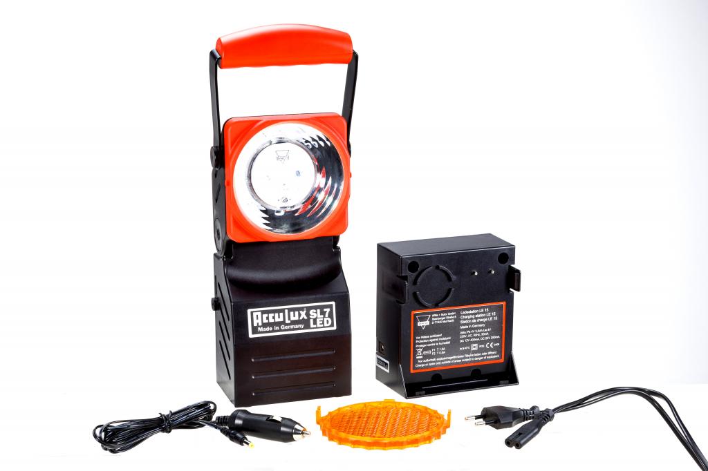 ACCULUX  Set Handscheinwerfer SL 7 LED