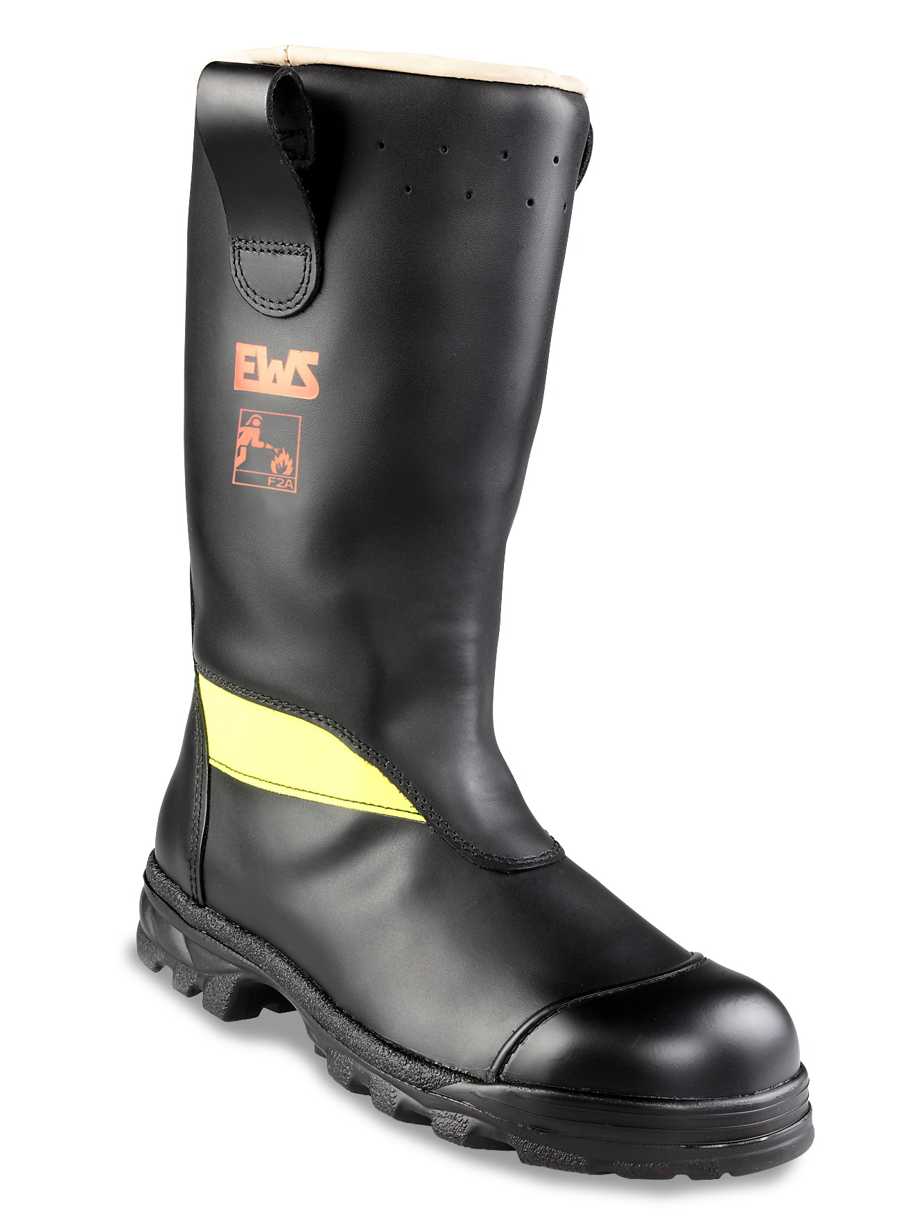 EWS Feuerwehr-Schaftstiefel CAPTAIN EN 15090:12 F2A HI3