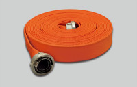 Feuerwehrschlauch B-75, orange mit LM-Kupplung, L1