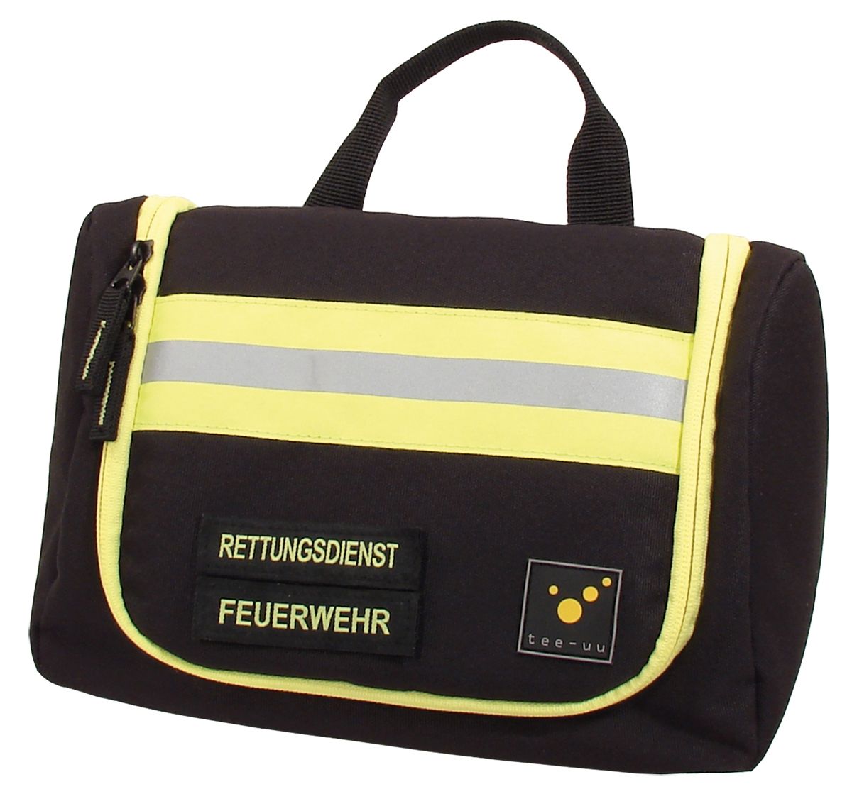 HERO Waschbeutel/Kulturbeutel schwarz vorne
