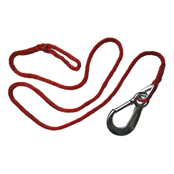 Seil-Schlauchhalter DIN 14828-SH rot 1600 KF mit Karabiner