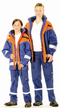 DJF-Überjacke JFW mit Membran, inkl.RS, Fleece-Weste