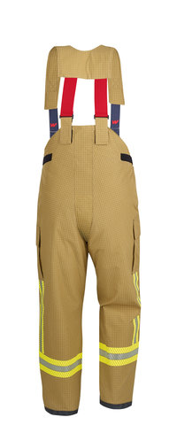Einsatzhose X-Pro - EN 469:2020, Xr2/Xf2/Y2/Z2, karo sandfarben