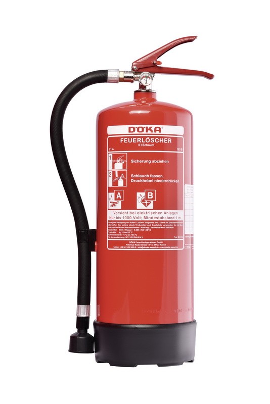 Schaumfeuerlöscher Dauerdruck DÖKA SN6 ECO, 6 LE
