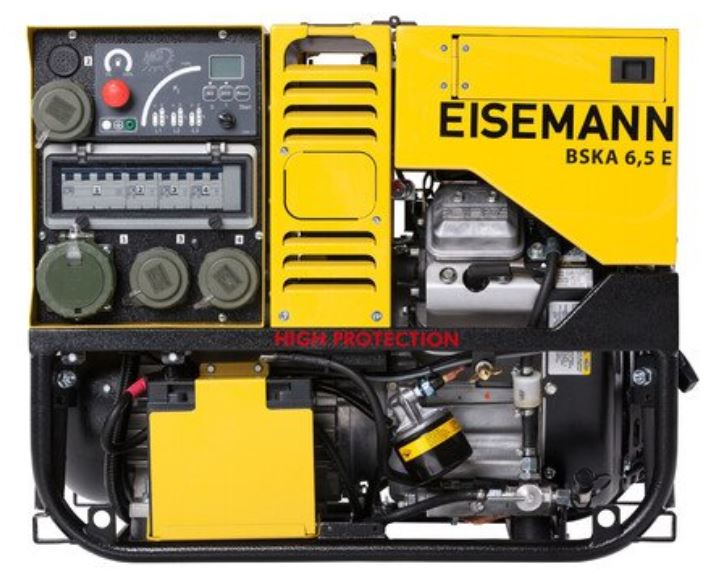 Eisemann Stromerzeuger BSKA 6,5 EV S VARIOSPEED / SILENT  DIN