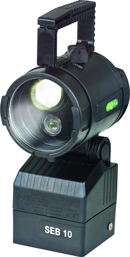 LED-Handscheinwerfer SEB 10 LED nach DIN 14642 ex-geschützt