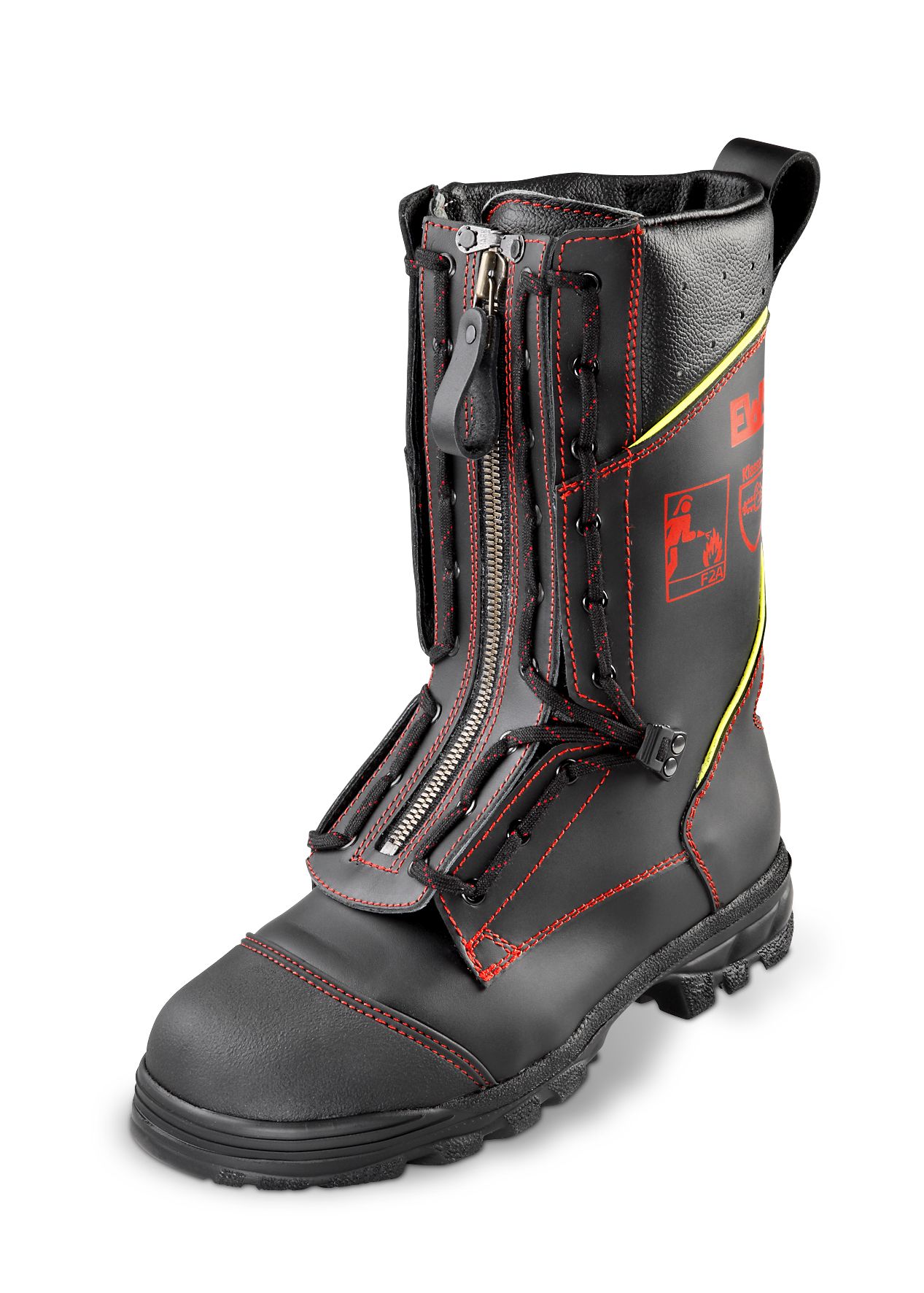 Feuerwehr-Schnürstiefel PROFI-PREMIUM Membran SCHNITTSCHUTZ