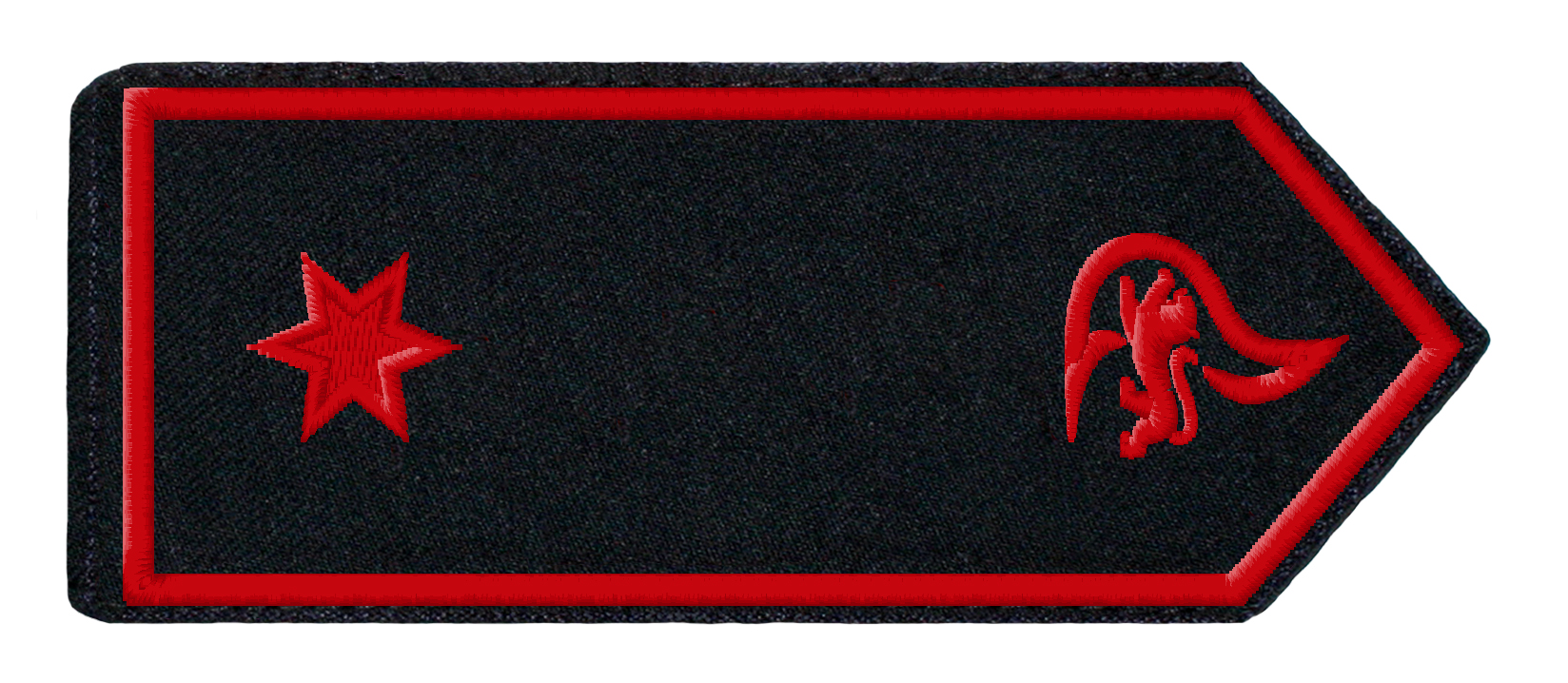 400214_Feuerwehrmann Dienstgrad-Schulterstücke BaWü Feuerwehrmann