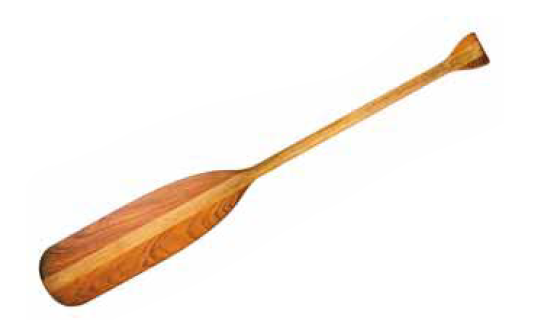 Stechpaddel RIS 120 cm aus Holz, DIN 32929