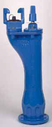 Überflurhydrant DN 100, Rd 1,00 m, Form AUD, eckige Bauform