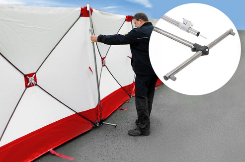 Ständer-Set für Sichtschutzwand Art. 442210
