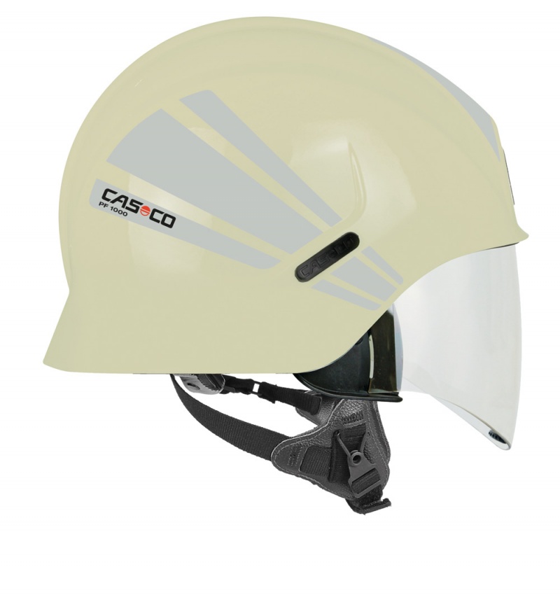 Feuerwehrhelm PF 1000 EXTREME nachleuchtend mit silber Reflex