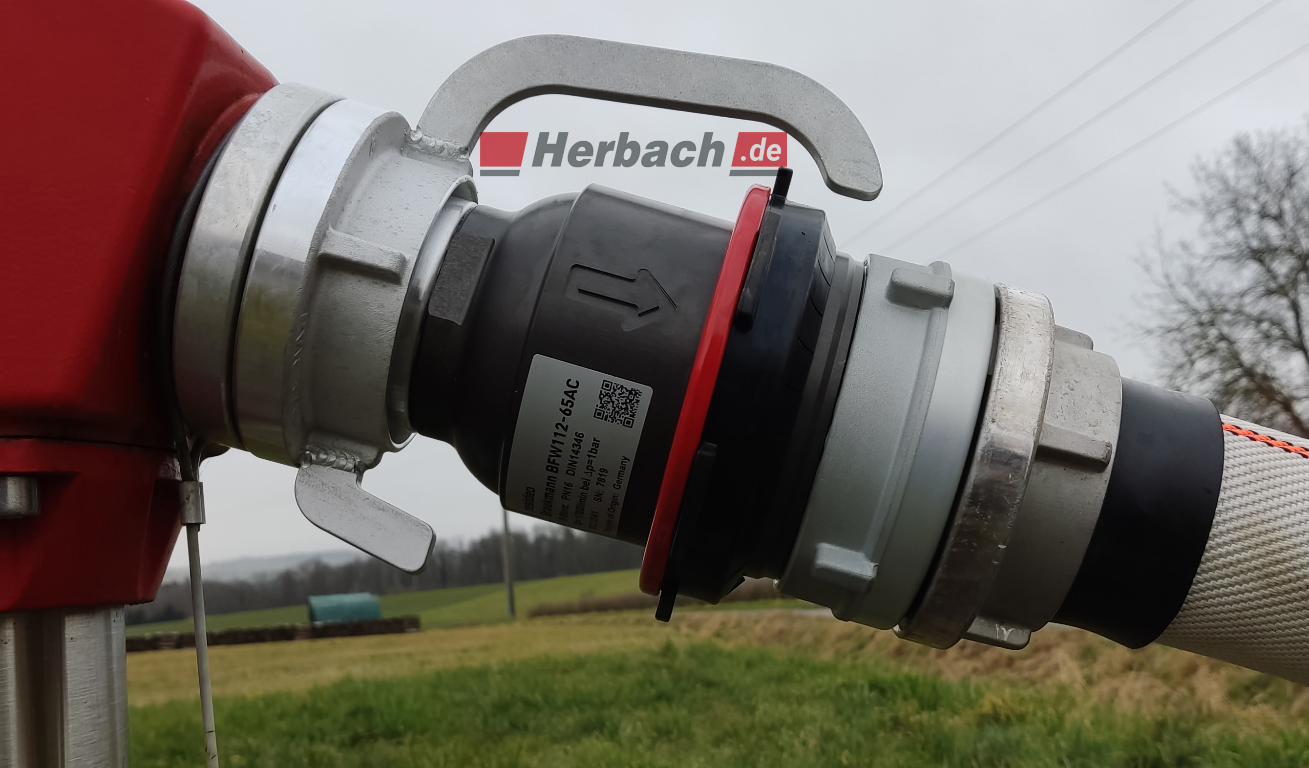 Systemtrenner B-FW112 Honeywell nach DIN 14346:2018-07  ohne Griff für Feuerwehr