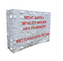 Mobile Sichtschutzwand ELN 4500x2000x1140 mm