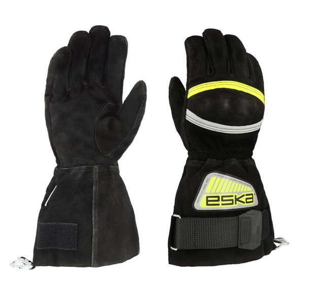 Feuerwehr-Handschuh ESKA TRITON 5F lange Stulpe mit Gürtel