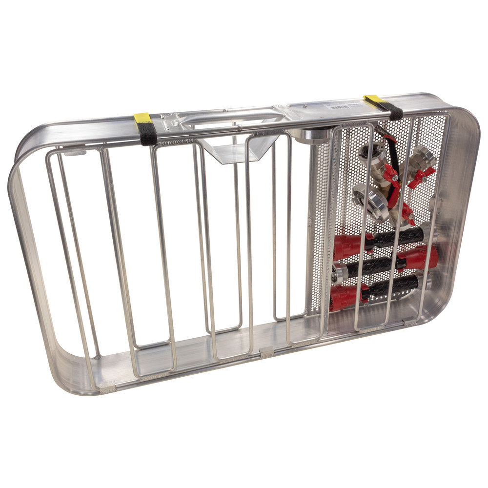 Waldbrandkorb Wakob HS7, mit Armaturen