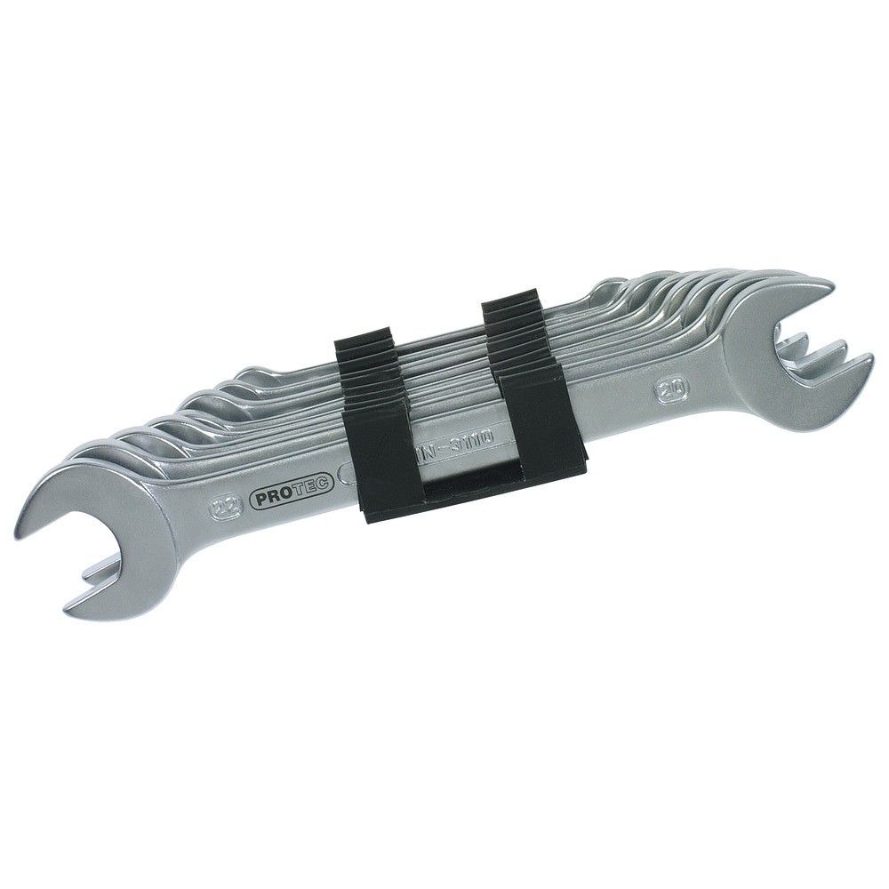 Satz-Doppel-Maulschlüssel DIN 3110. 8-teilig 6-22 mm