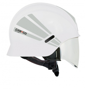 Feuerwehrhelm CASCO PF 1000 R weiß mit silber Reflex
