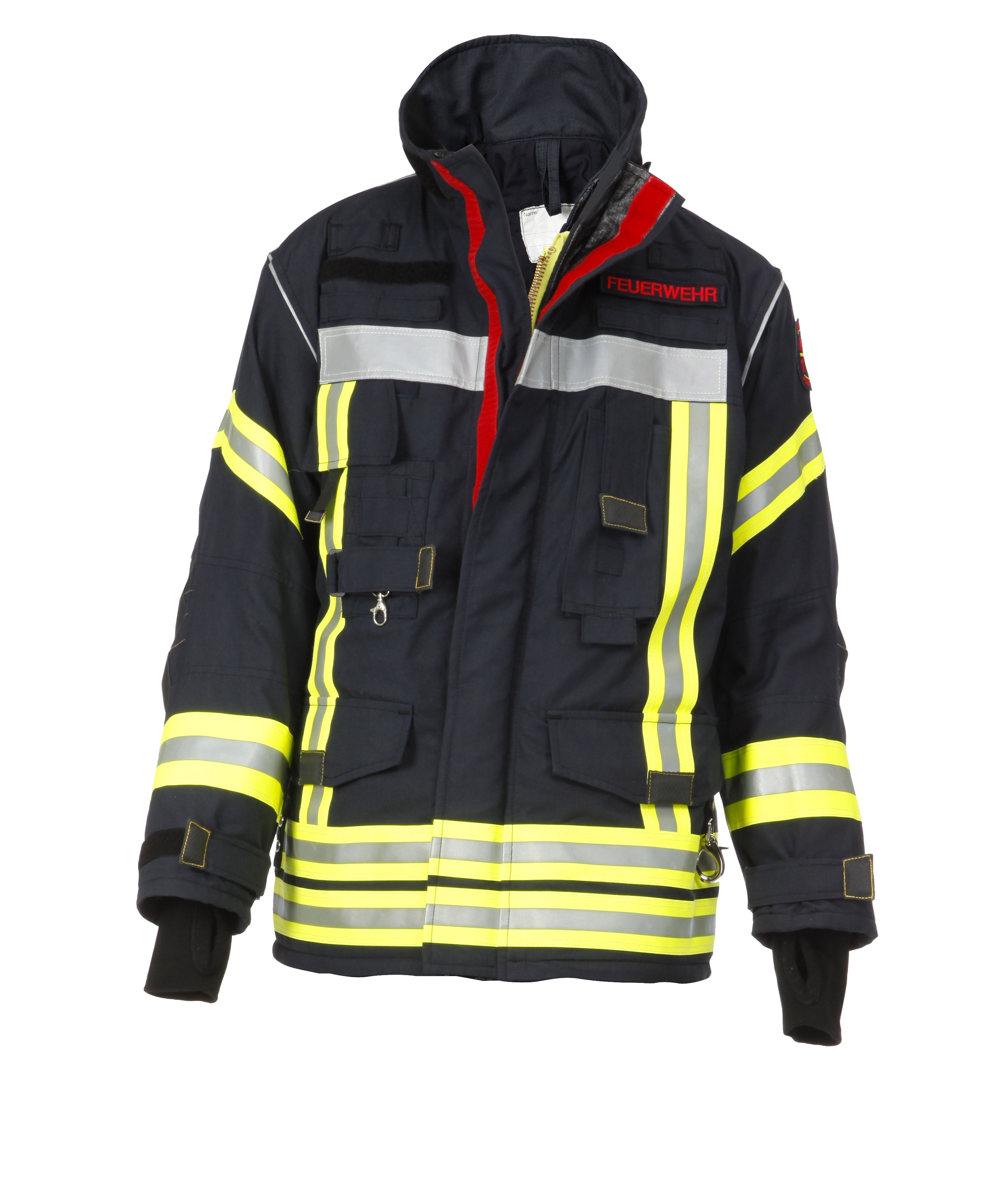 Feuerwehr-Überjacke NTI HuPF schwarzblau
