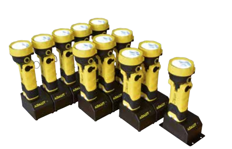 Netz-Ladegerät 220/240 V für 2 ADALIT®-Handleuchten L-3000/L-4000