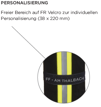 ESKA Schutzhülle für Atemluftflaschen Leder personalisiert