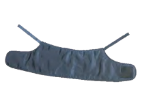 Nackenschutz (Hollandtuch) für DIN-Helm F 110. 4-lagig aus K