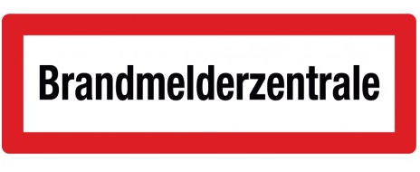 Hinweisschild für den Brandschutz nach DIN 4066, Brandmeldez