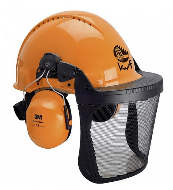 Waldarbeiter-Schutzhelm G3000M Peltor, orange
