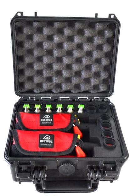 RESTUBE Case Set 1 mit 4 Restube automatic