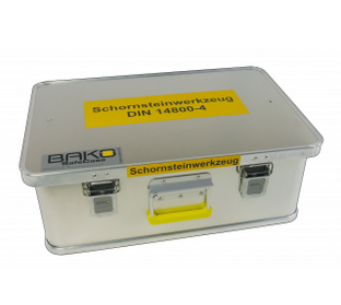LM-Kasten BAKO für SSWK DIN 14880 Größe 2 mit Deckel aus LM