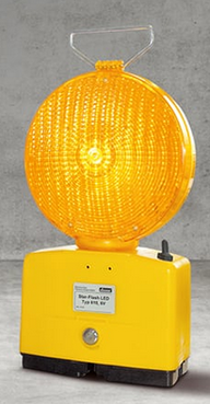 Star-Flash LED Typ 610, Lichtaustritt zweiseitig gelb