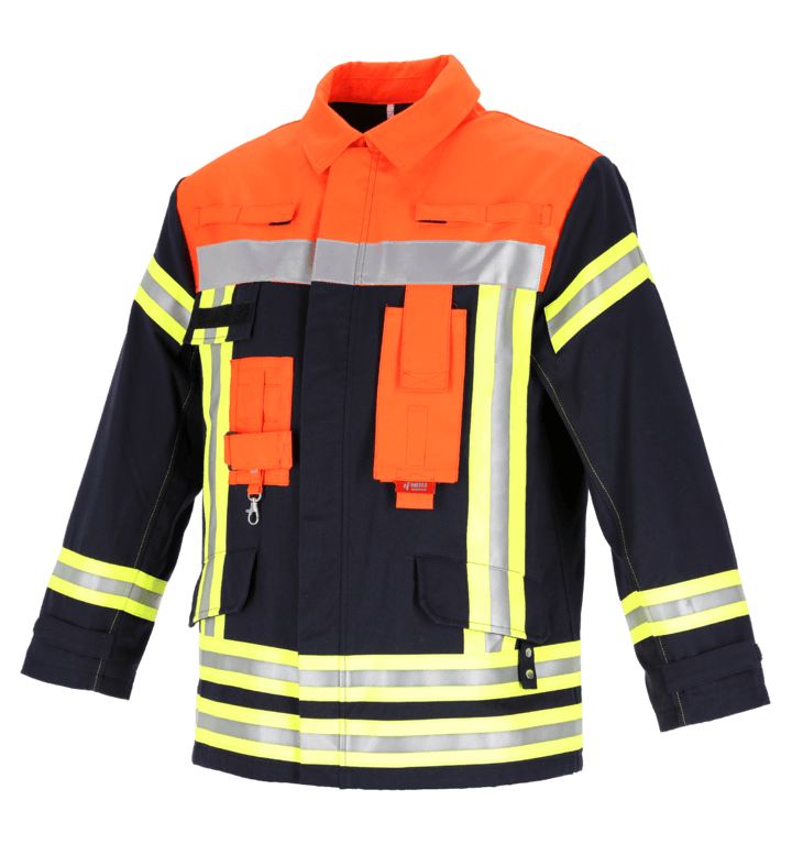 NOVOTEX Fw.-Einsatzjacke HuPF Teil 3 MIT MEMBRANE Baumwolle