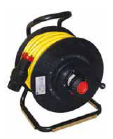 Leitungstrommel Vollgummi EX 400 V mit 30 m Gummikabel. Ex-A