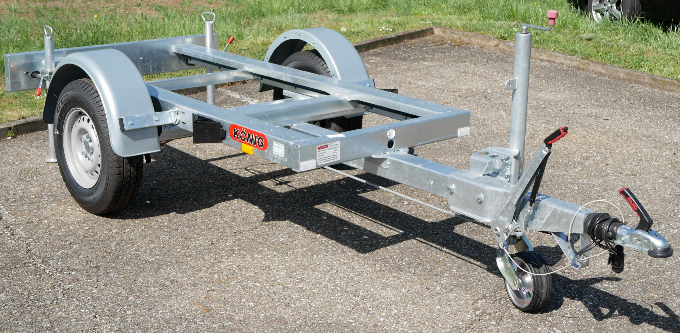 1-Achs-Fahrgestell FG 135 ST starr für ESE 15 - ESE 50