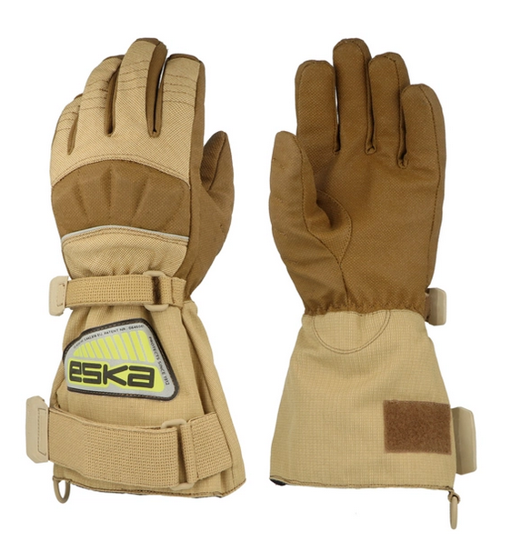 Feuerwehr-Schutzhandschuhe ESKA SIGA PBI 5F PLUS, Lange Stulpe