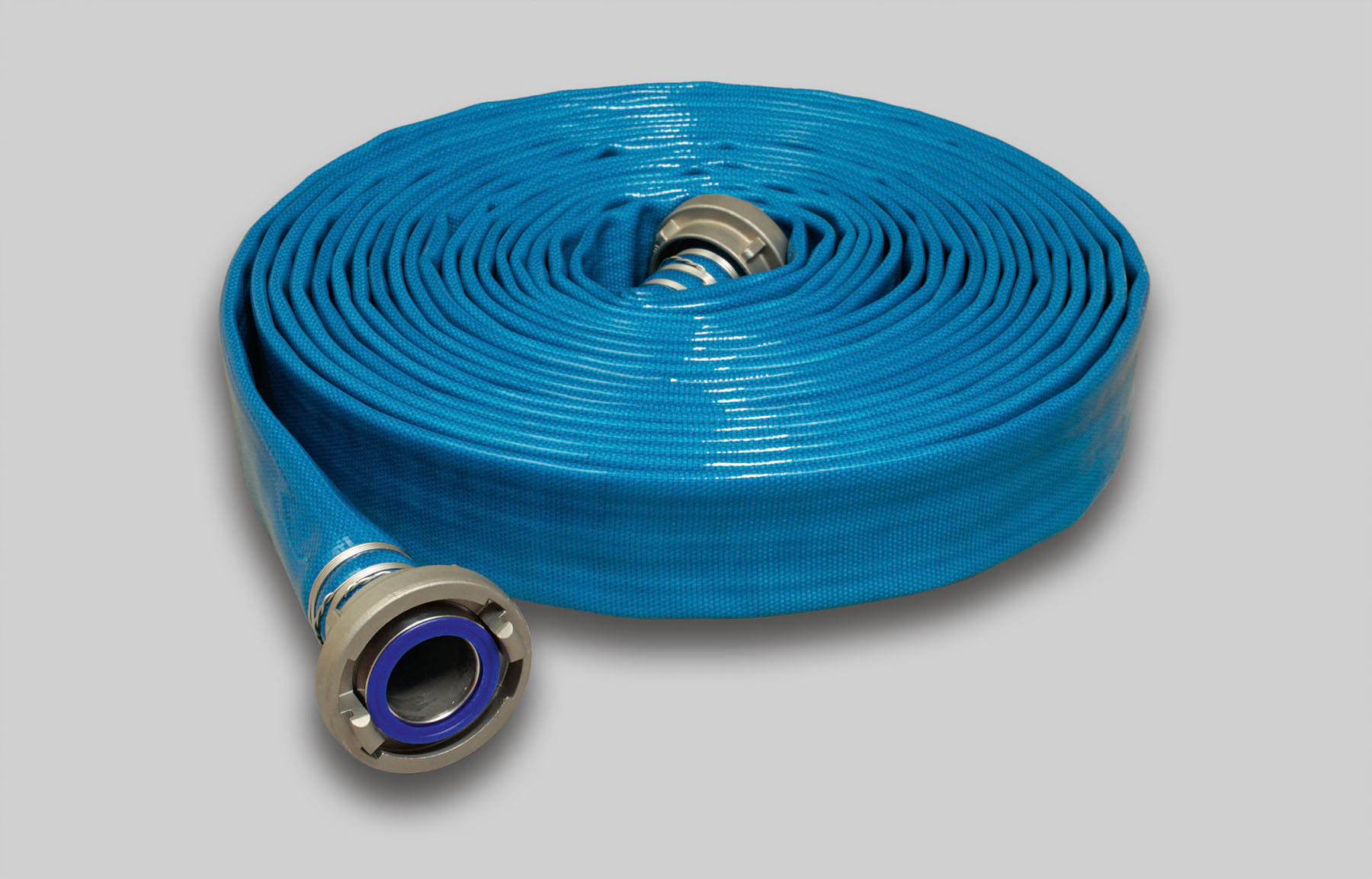 Trinkwasserschlauch Syntex Eschbach Aquadur A-102, blau mit VA-Kupplung