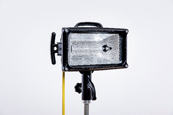Flutlicht-Scheinwerfer BS 1000 mit  0,3 m verkürztes Kabel