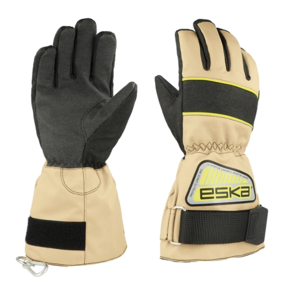 Feuerwehr-Handschuh ESKA JUPITER 5F mit langer Stulpe, beige