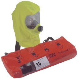 S-CAP-AIR 15 Druckluft-Fluchtgerät mit Stahlflasche 3 l