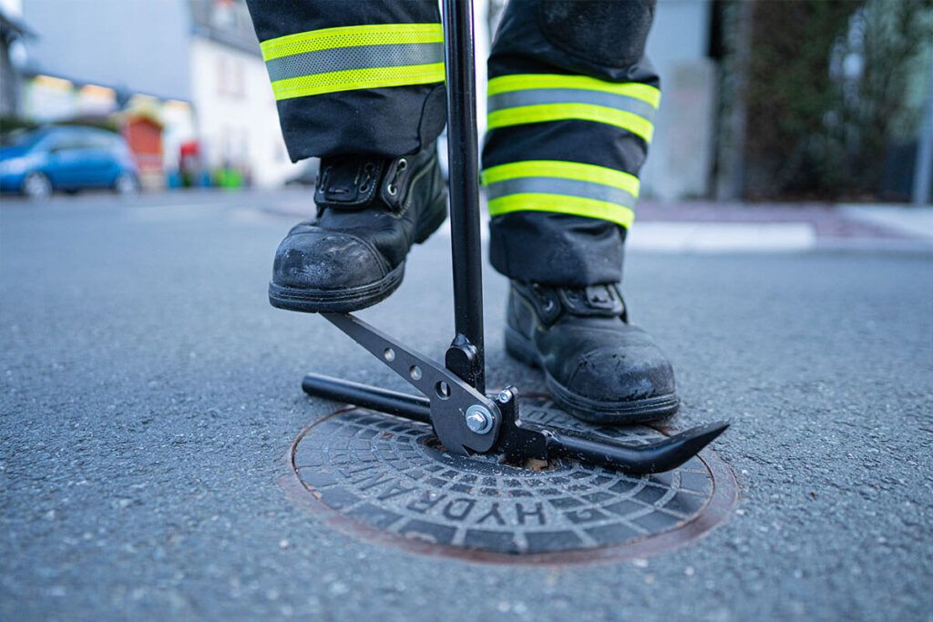 flexattack® Aushebekralle für Hydrantenschlüssel C