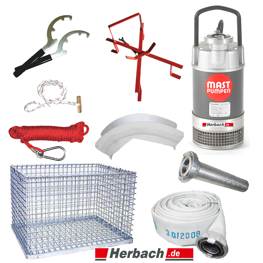 MAST-Tauchpumpensatz T 6 mit Zubehör