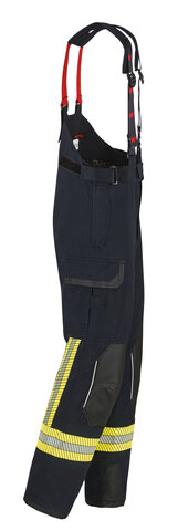 Watex_Hose_12_6051_Latzhose_dunkelblau_Seite2 Einsatzhose X-Pro, schwarzblau