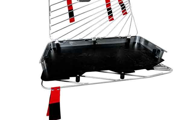Schlauchtragekorb C - D90 flexattack® mit Trennplatte