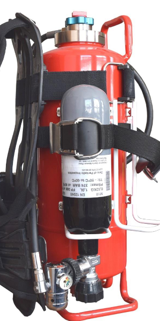 Stahlflasche 6,8 l /300 bar Druckluft - ungefüllt für HD